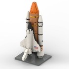 Space Shuttle Model 250 Bricks Moc Building Set For Kids   Space Lovers