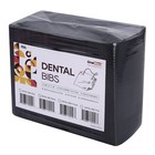 2000 Onemed Black Waterproof Dental Patient Bibs  2 1 Ply Medical Tattoo Towel