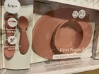      Ezpz First Food Set_tiny Bowl  Cup  Spoon  blush       Distressed Box      