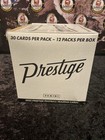 2022 Prestige Football Fat Pack Cello Box  12 Packs Per Box  Sale     