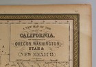 1853 Cowperthwait A New Map Of The State Of California And The Territories Rare