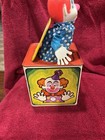 Vintage 1976 Mattel Jack In The Music Box Pop-up Clown Works