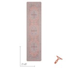 Washable Runner Rug Hallway Carpet   2x8ft Stain Resistant Entryway Runner No   