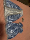 Baby Jesus Outfit  Traje De Ni  o Dios  Blue celeste  Handmade Ecuador 40cm