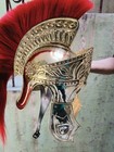 Medieval Cavalry Roman Helmet 18 Guage Brass Halloween Costume