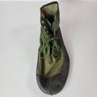 Vintage Vietnam Era Us Army Combat Shoe Left Foot Only Olive Drab Canvas Size 40