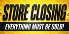 Store Closing Vinyl Banner Liquidation Sale Sign Retail Business Clearance