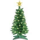 3 Feet Green Christmas Tree With Lights  8 Modes Timer 50 Warm White Green 2