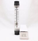 1 Water Flow Meter Flowmeter Rotameter 20-60 Gpm Inline Instrument