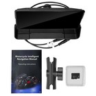 7inch Motorcycle Navigation Gps Wireless Carplay Android Touch Screen   Tpms