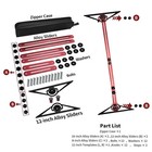 Stair Tread Template Tool  Stair Gauge Set Shelf Layout Measuring Scribe Tool