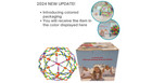 Expandable Ball Plastic Sensory Sphere Stress Anger Relieve Anxiety Calming Toy