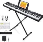 Donner Dep-1 Digital Piano Keyboard With Stand Pedal Carry Case 88 Key 128 Tone