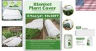10ft X 30ft Plant Frost Cover - Lightweight Floating Row Cover For Garden Use