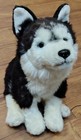 Ganz Webkinz Signature Siberian Husky Dog 11  Plush No Code Black And White
