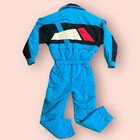 Vintage 80   s 90   s Tyrolia By Head Mens Blue  Ski Suit Snowboard