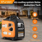 Efurden 2500w Quiet Generators Portable Gas Generator Inverter For Home camping
