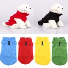 Pet Dog Cat Warm Fleece Vest Clothes Coat Puppy T Shirt Sweater Winter Apparel