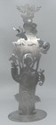 Vintage Don Drumm Noah And Animals Free Standing Aluminum Figurine 23    X 9   