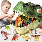 Dinosaur Toys For Kids 3-5 45pcs Realistic Jurassic Dinosaurs Figures With Eg   
