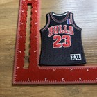 Chicago Basketball Team Jersey Black Sneakerhead Embroidered Patch Iron On 4 X 3