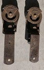 Vintage Louden 1629 Roll Easy Barn Door Hardware Pair Rollers Sliding Door