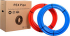 1 2 Inch 2 X100 Ft Pex-b Pipe tubing 200 Ft   For Potable Water  Cold Hot Water 