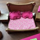 Lot Li l Woodzeez Beaver And Rabbit Family Furniture Accessories Dollhouse 