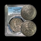 Belarus  2015  1 Rouble - Pcgs Ms70 - Top Pop      Zodiac  Cancer  Rare