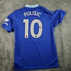 Nike Jersey Mens L Blue Chelsea Fc Dri-fit Soccer Christian Pulisic  10 Cv7891