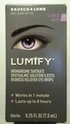 Nib Bottle Lumify Bausch   Lomb Redness Relief Eye Drops  25 Oz Works Fast-1 Min