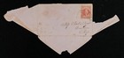 Rare Confederate Csa Scott  5 Turned Cover With  6 Pair On Reverse Okolona Miss