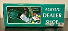 Acrylic Blackjack Dealing Shoe Casino Game Professional Dealer Accessory