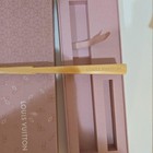 Louis Vuitton Wooden Folding Fan In Pink With Tassel     Elegant Luxury Accessory