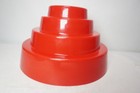 Devo Red Energy Power Dome Plastic Hat New Wave Whip It Good