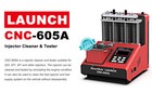 Launch Cnc-605a Ultrasonic Gdi Fuel Injector Cleaner And Tester Cleaning Machine