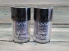 Pack Of 2 Nyx Professional Makeup Face And Body Glitter- Violet 