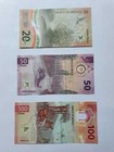 Banknotes Mexico W 3 Pieces 20  50  100 Pesos  polymer 2021  Uncirculated   
