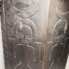 Taiwan Paiwan Tribe  Formosa Indigenous Carved Wood Ceremonial Shield Tribal Art