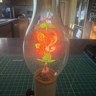 I Love You Flower Duro-lite Aerolux  Light Bulb Vintage Rare With Lamp Stand