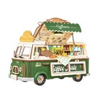 Rolife Leo s Coffee Truck 3d Wooden Puzzle Handmade Crafts Assembly Model Kits