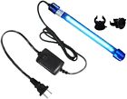 Aquarium Uv-c Clean Light Submersible Waterproof Water Clean Lamp For Fish Tank
