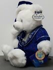 Walmart Teddy Bear Snowflake Teddy Boy 2007 Dan Dee White Bear Blue Outfit