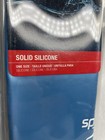 Nib Speedo Blue Swim Cap Adult One Size Solid Silicone Latex Free Snag Hair Free