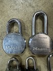 Locksmith Lot - 7 Padlocks And 1 Gun Lock   Master  Abus  No Keys 