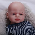 22 In Realistic Reborn Baby Dolls Full Body Silicone Girl Doll Newborn Doll Toy