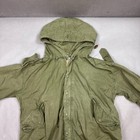 Us Military Parka Mens Large Green M1951 Fishtail Parka Shell Korean War Army