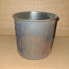 Pabst Blue Ribbon Metal Tin Cup Mug Man Cave Bar Display Unique Variation