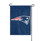 New England Patriots Premium Garden Flag Banner  12 5x18 Inch  Embroidered   