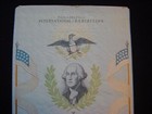 United States  1876 Centennial Exposition Souvenir Silk Ribbon